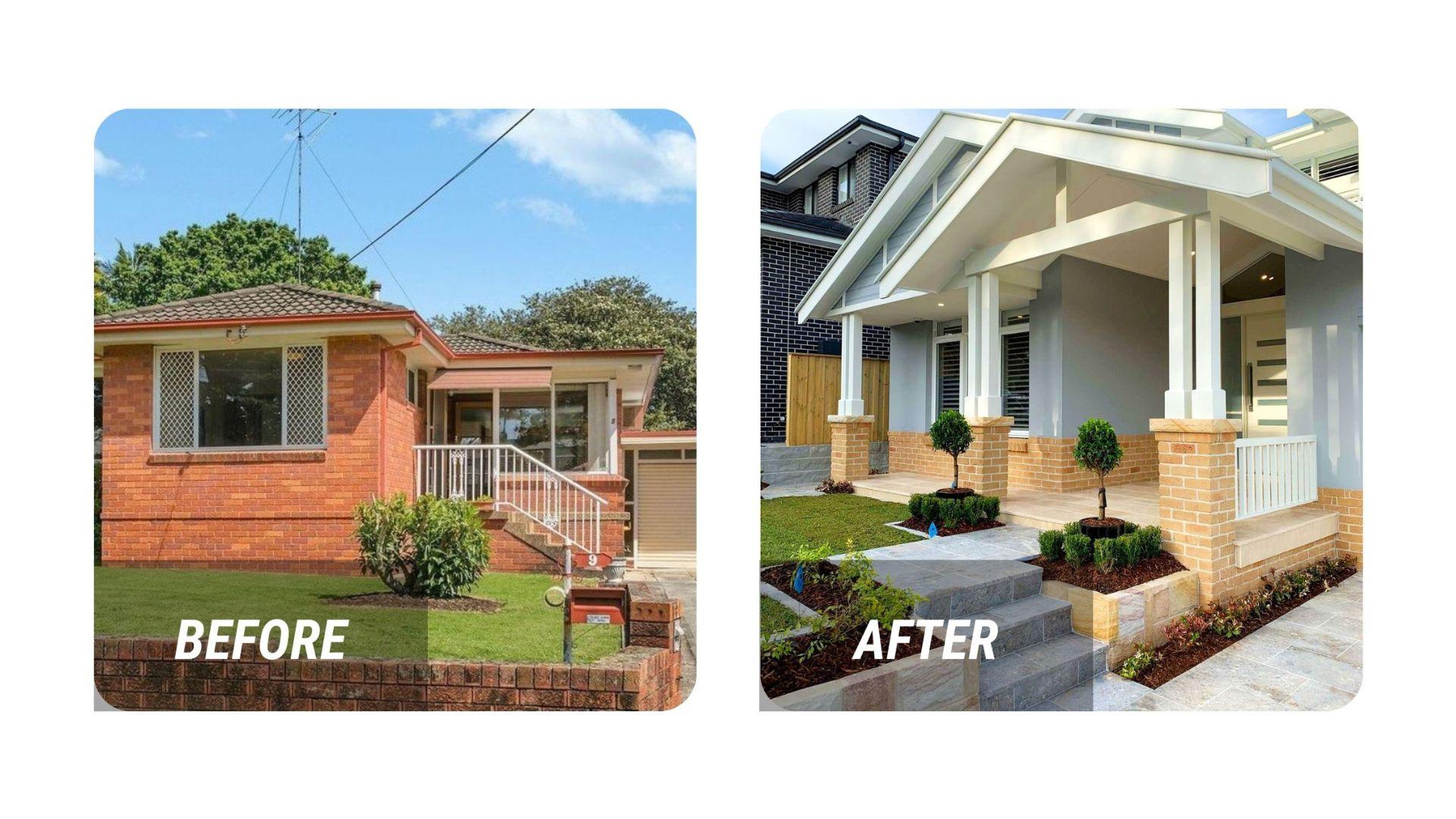Before After